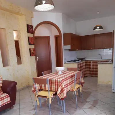 Cucina o angolo cottura di Casa Marina Maltese via ucca marina SANTA MARIA DEL FOCALLO ISPICA
