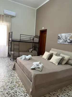 Letto o letti in una camera di Saviahouse