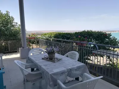 Balcone o terrazza di Villa Margiu - Casa Ossino