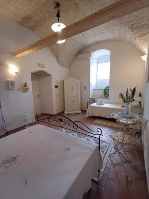Letto o letti in una camera di A casa di Carmen