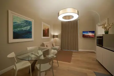 Area soggiorno di Suite 1 - Palazzo Auteri