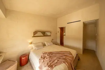 Letto o letti in una camera di Tenuta le Menadi