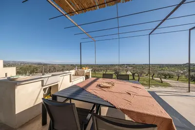 Balcone o terrazza di Tenuta le Menadi