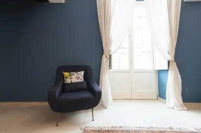 Area soggiorno di Apartment and Suite Mercato whit terrace