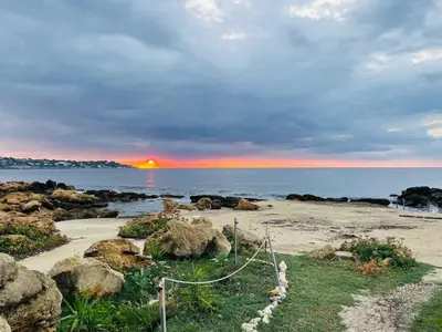 Paesaggio naturale nelle vicinanze della casa vacanze