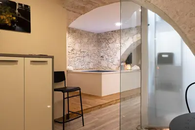 Cucina o angolo cottura di Ortigia Stone's Loft Spa