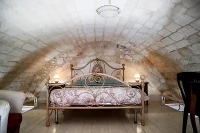 Letto o letti in una camera di Casetta giuly