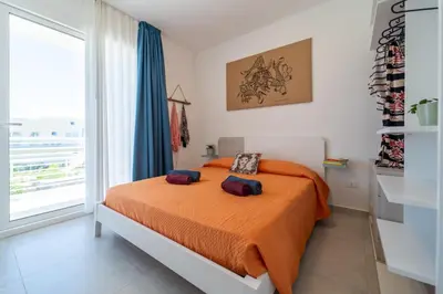 Letto o letti in una camera di GuestHost - Borgo 84 Marzamemi - Mandarino di Tito