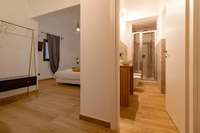 Letto o letti in una camera di Siculis Domus