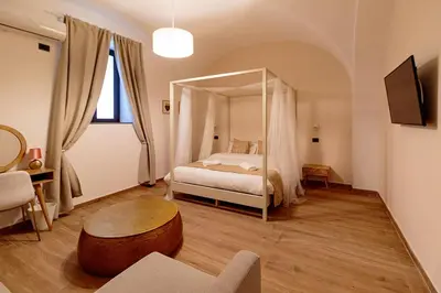 Letto o letti in una camera di Siculis Domus