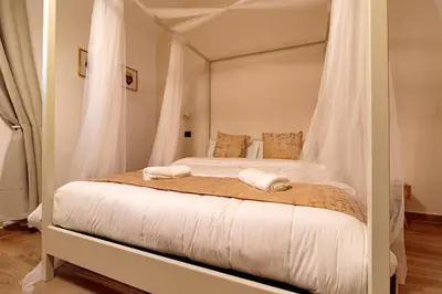 Letto o letti in una camera di Siculis Domus