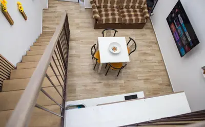 Area soggiorno di 3 Rooms Catania - Madeira bright loft cozy quiet independent