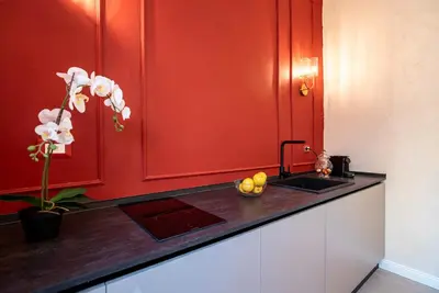 Cucina o angolo cottura di Casa Amelia