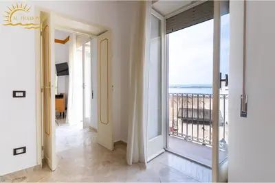 Balcone o terrazza di Casa al tramonto