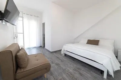 Letto o letti in una camera di Plemmirio Marèa