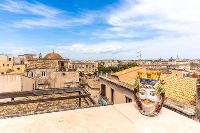 Balcone o terrazza di La terrazza di Apollo by Wonderful Italy