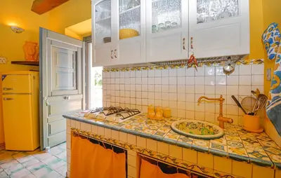 Cucina o angolo cottura di Gorgeous Home In Noto
