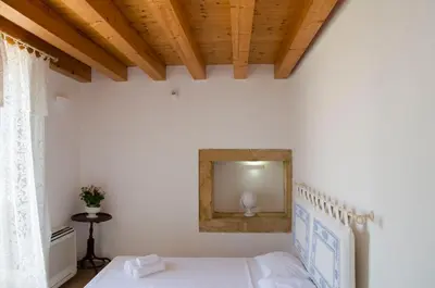 Letto o letti in una camera di La casa della Tonnara, Marzamemi