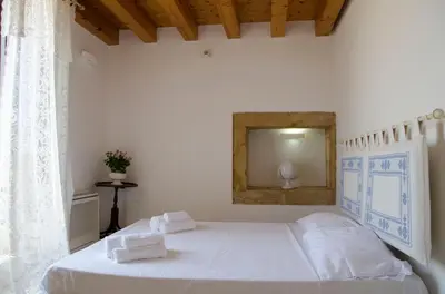Letto o letti in una camera di La casa della Tonnara, Marzamemi