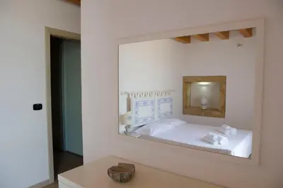 Letto o letti in una camera di La casa della Tonnara, Marzamemi