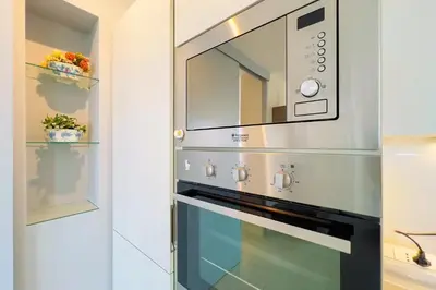 Cucina o angolo cottura di Villamaresicilia appartamento e stanze nel lungomare