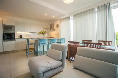 Cucina o angolo cottura di Villamaresicilia appartamento e stanze nel lungomare
