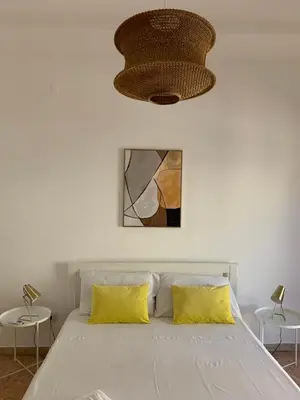 Letto o letti in una camera di Almarela Home