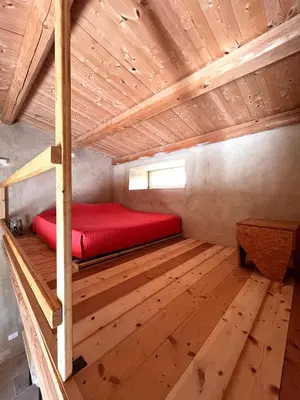Letto o letti in una camera di La casetta La Vita in land