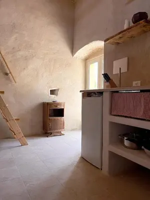 Cucina o angolo cottura di La casetta La Vita in land