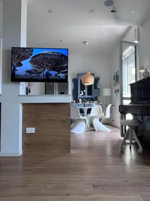 TV o dispositivi per l'intrattenimento presso Siracusa Apartment Levante
