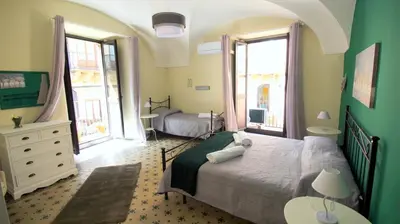 Letto o letti in una camera di Catania Flavours