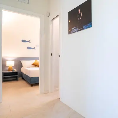 Letto o letti in una camera di Villa Alice by Ortigiaapartments