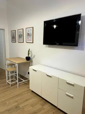 TV o dispositivi per l'intrattenimento presso Le Nereidi - charme apartment