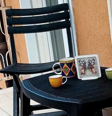 Set per la preparazione di tè e caffè presso Le Baccanti