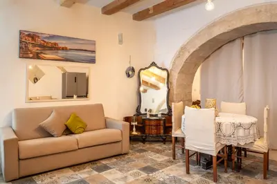 Area soggiorno di Alice's Studio by Wonderful Italy