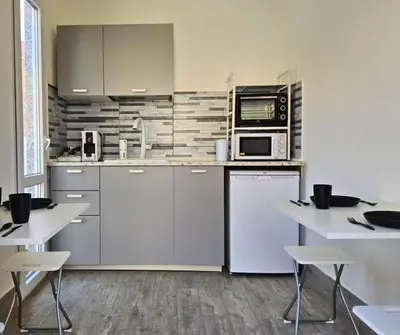 Cucina o angolo cottura di Oikos Sikelias