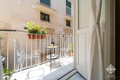 Balcone o terrazza di Gli Archi di Aretusa - Design Apartment in the heart of Ortigia