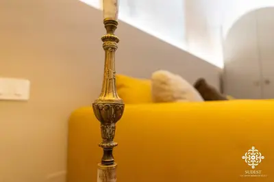 Area soggiorno di Gli Archi di Aretusa - Design Apartment in the heart of Ortigia