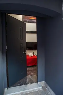 Letto o letti in una camera di 3 Rooms Catania - Vulcano bright independent studio apartment