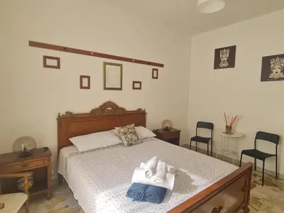 Letto o letti in una camera di Casa vacanza Nicla