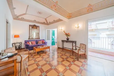 Area soggiorno di Deco' Home - Ortigia al Duomo whit Terrace