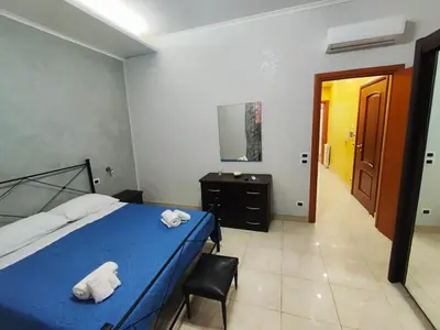 Letto o letti in una camera di Appartamento Sebastiano