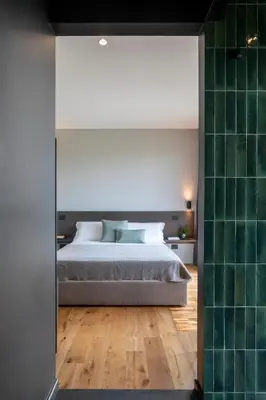 Letto o letti in una camera di Scorzamara Country Lodges