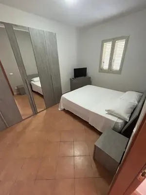 Letto o letti in una camera di Villa acqua e sale