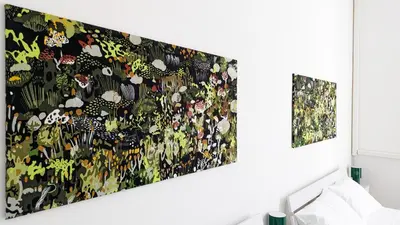 Letto o letti in una camera di Dimora Lavica