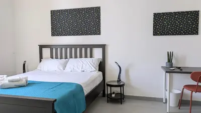 Letto o letti in una camera di Dimora Lavica