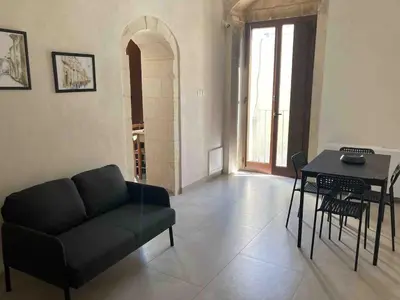 Area soggiorno di Casa Rizzo, 2
