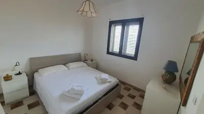 Letto o letti in una camera di La casa di Federica