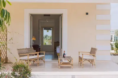 Area soggiorno di Donna Coraly Country Boutique Hotel