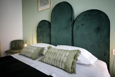 Letto o letti in una camera di Mediterraneo Rooms Bed and Breakfast
